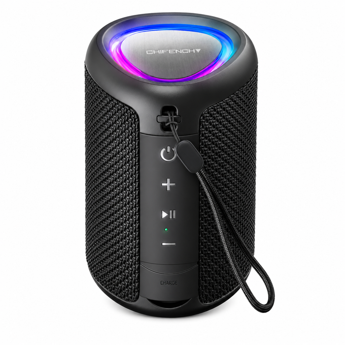 Portable Bluetooth Speaker with IPX5 Waterproof Design