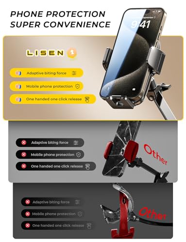 Flexible Clamp Gooseneck Phone Holder for Desk & Bed