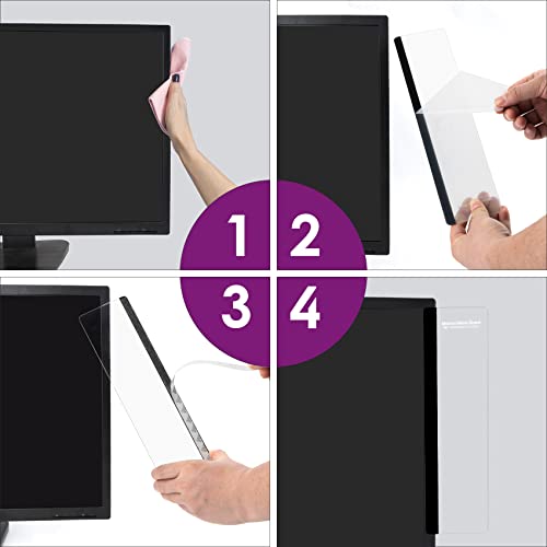 2-Piece Message Board Set for Office Desk Accessories