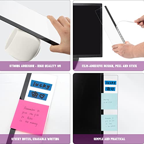 2-Piece Message Board Set for Office Desk Accessories