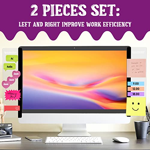 2-Piece Message Board Set for Office Desk Accessories