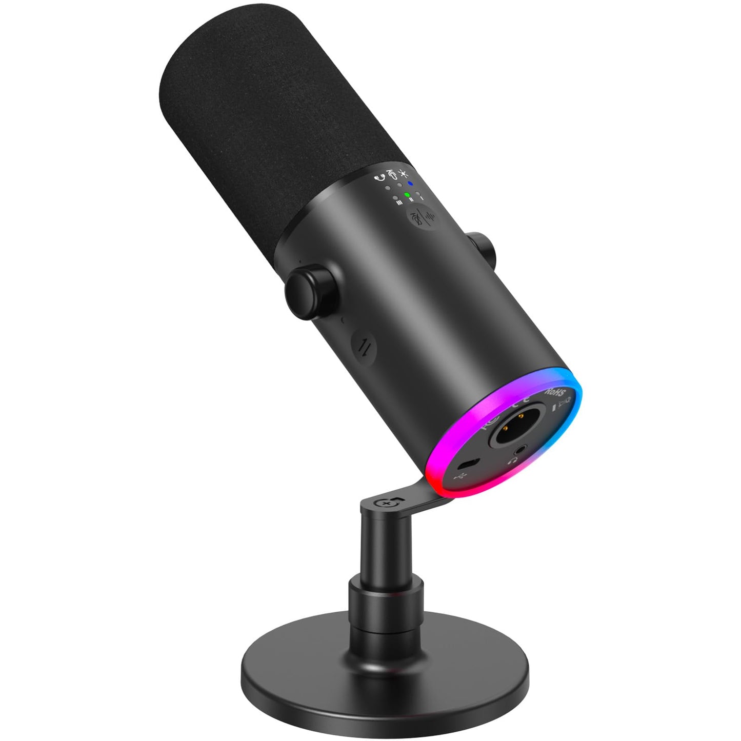USB/XLR Gaming Microphone with Noise Cancellation