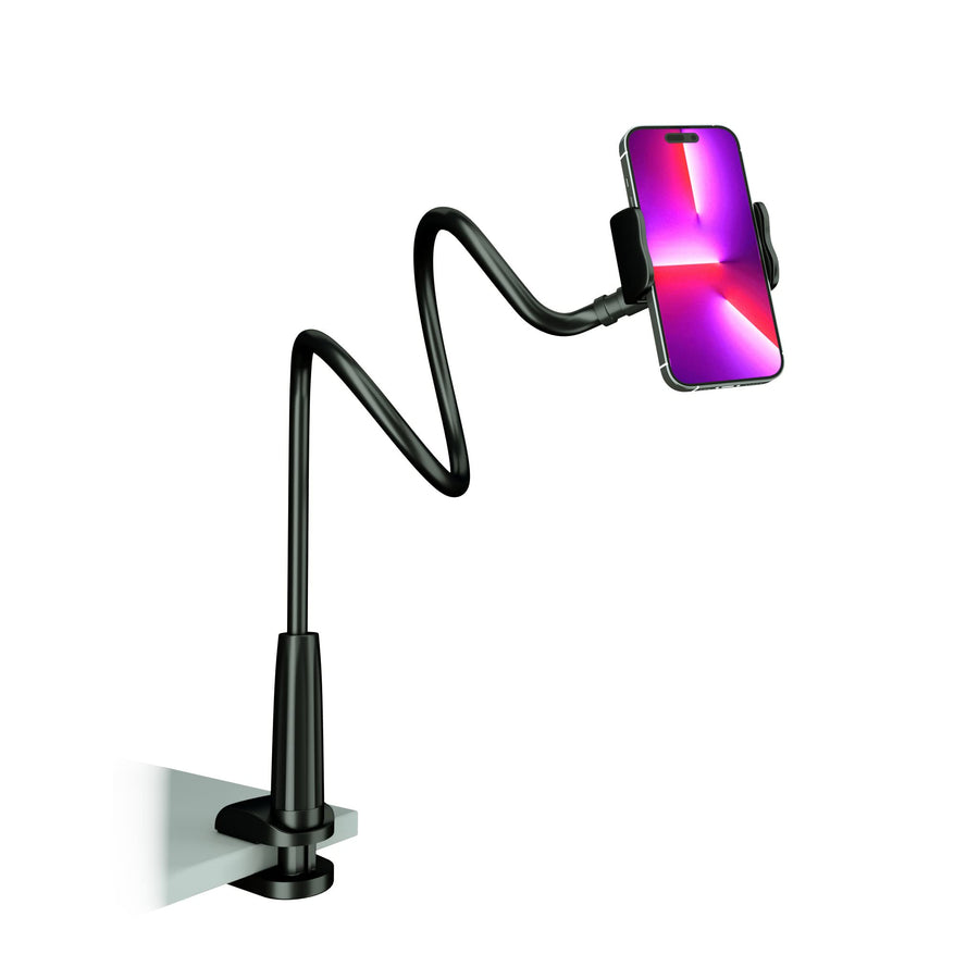 Flexible Gooseneck Phone Holder with Clamp Mount