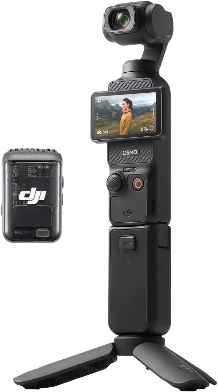 4K Vlog Camera with 3-Axis Stabilization