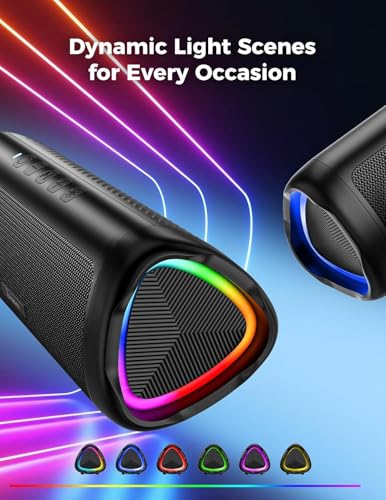 Portable Bluetooth Speaker with Waterproof Design