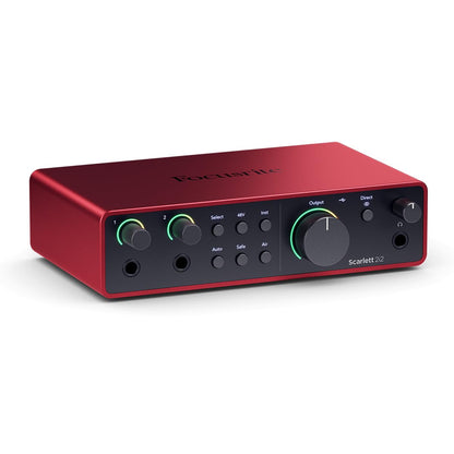 4th Gen Audio Interface for Recording & Music