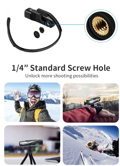 4K Wearable Vlog Camera with Gimbal Stabilization