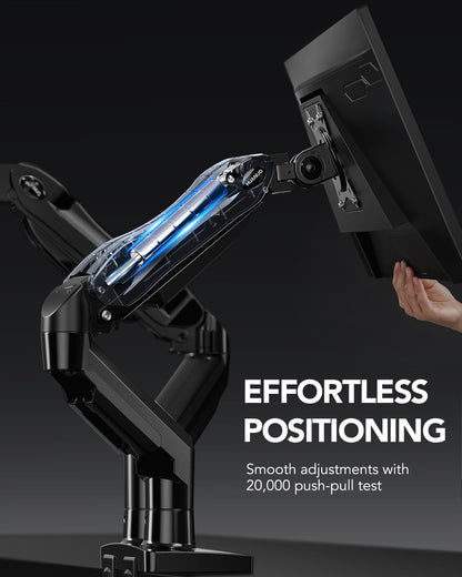 Dual Monitor Stand with Adjustable VESA Desk Mount