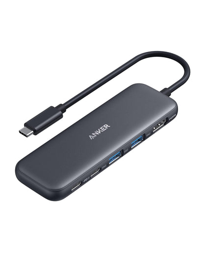 5-in-1 USB-C Hub with Multi-Port Connectivity