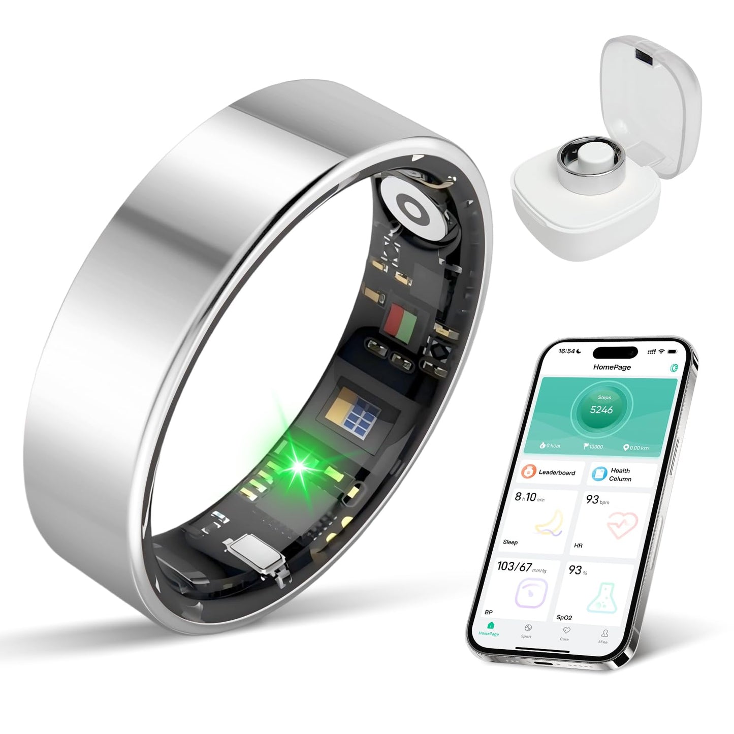 Smart Ring with Health & Fitness Tracking Features