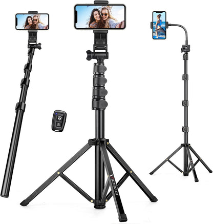 Adjustable Phone Tripod Stand with 360° Ball Head