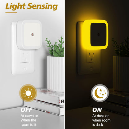 LED Night Light with Dusk to Dawn Sensor