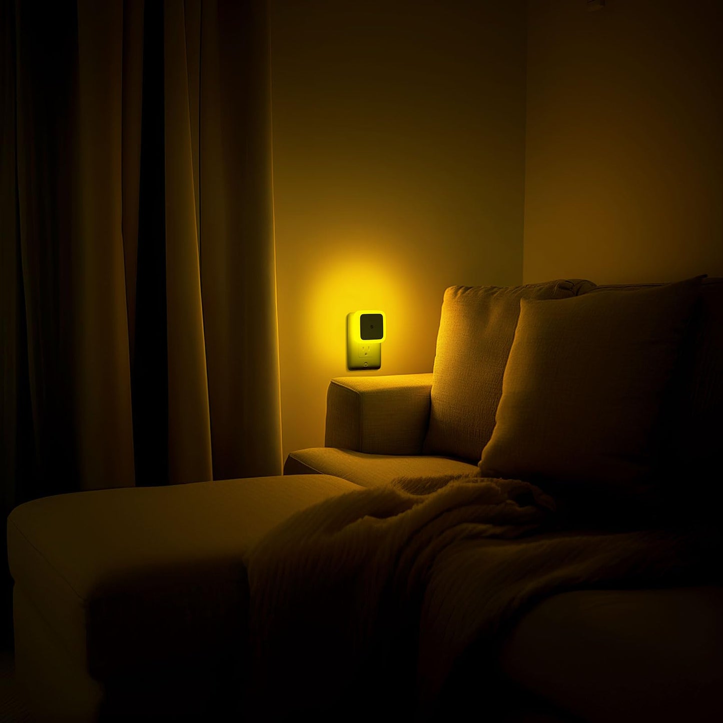 LED Night Light with Dusk to Dawn Sensor