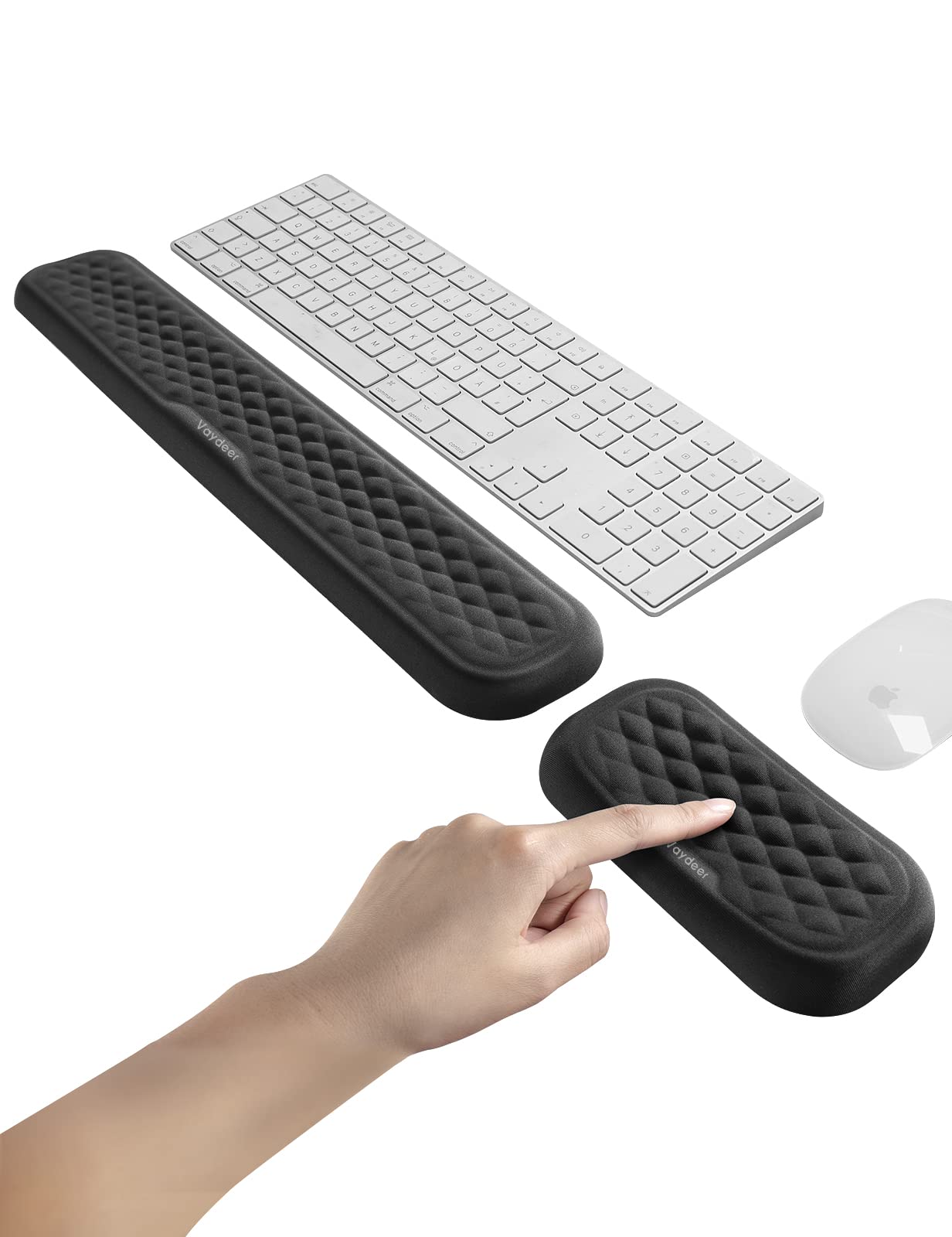 Ergonomic Keyboard and Mouse Wrist Rest Pad