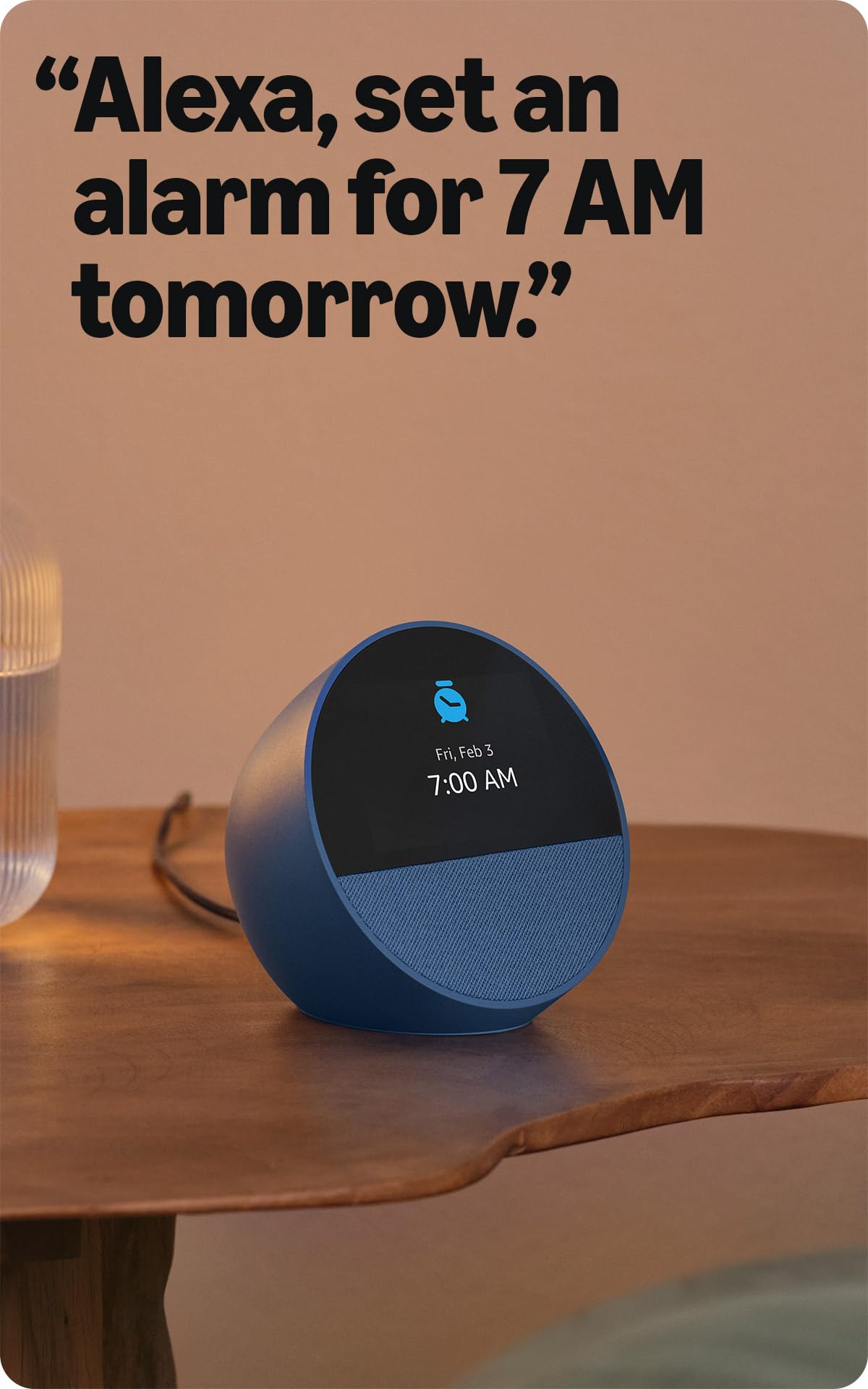 Smart Alarm Clock with Alexa Voice Assistant