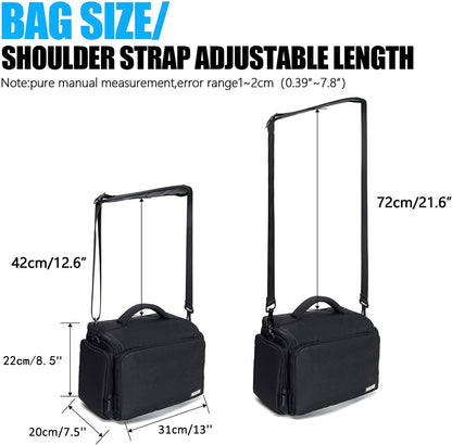 Compact Camera Shoulder Bag for DSLR & Mirrorless Cameras