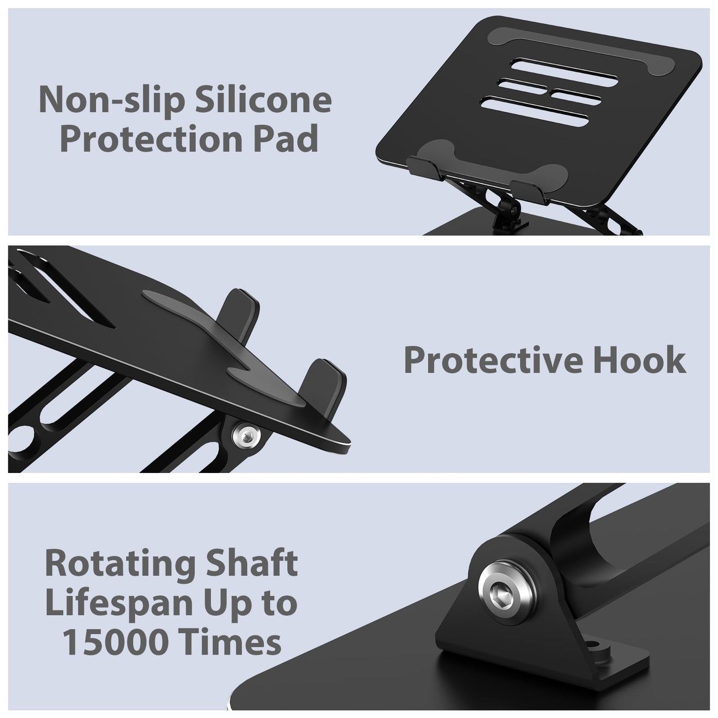 Adjustable Laptop Stand for Desk Setup