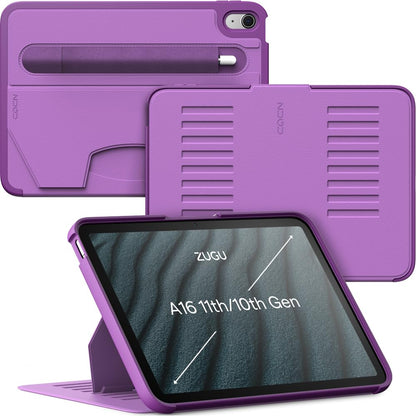 Magnetic iPad Case with Adjustable Stand Cover