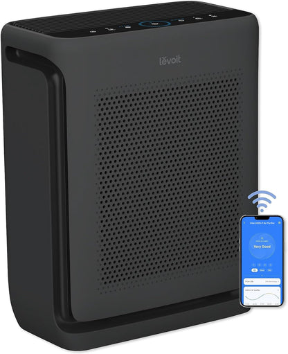 Smart Air Purifier with 3-Stage Filtration System