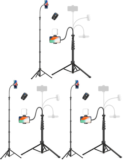 Adjustable Phone Tripod Stand with 360° Ball Head