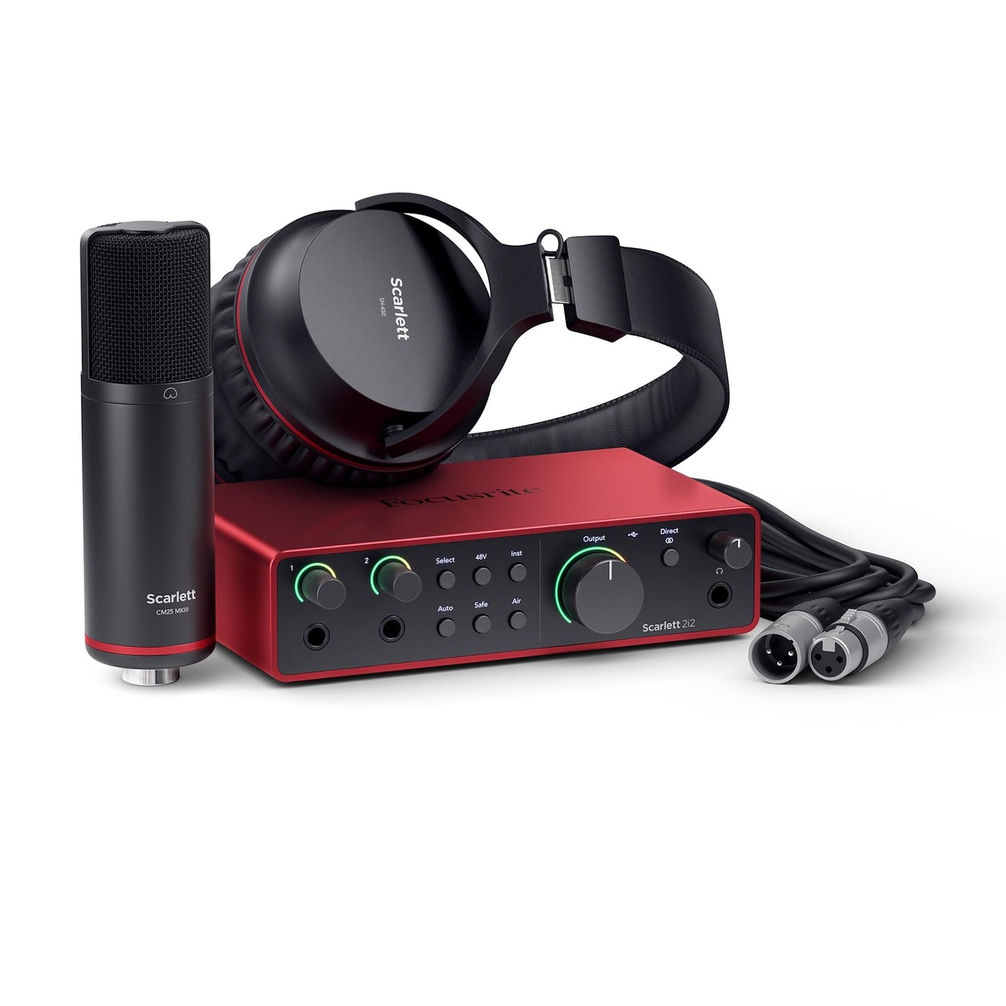 4th Gen Audio Interface for Recording & Music