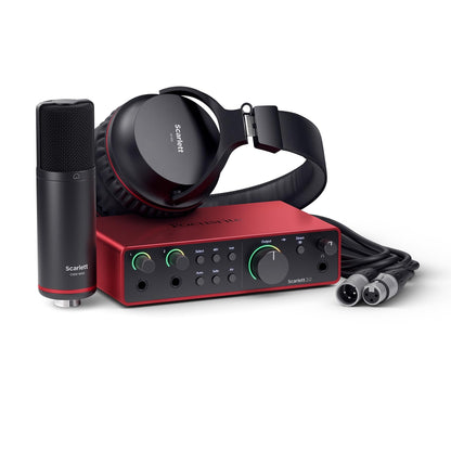 4th Gen Audio Interface for Recording & Music