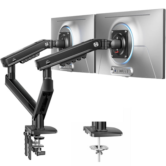 Adjustable Monitor Arm with Tool-Free VESA Mount