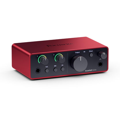 4th Gen Audio Interface for Recording & Music