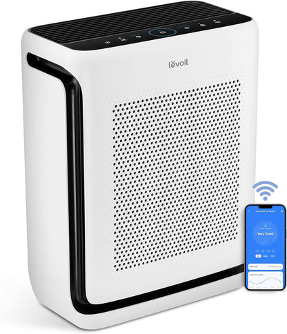 Smart Air Purifier with 3-Stage Filtration System