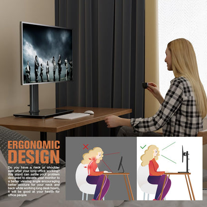 Adjustable Computer Monitor Stand for Desk Setup