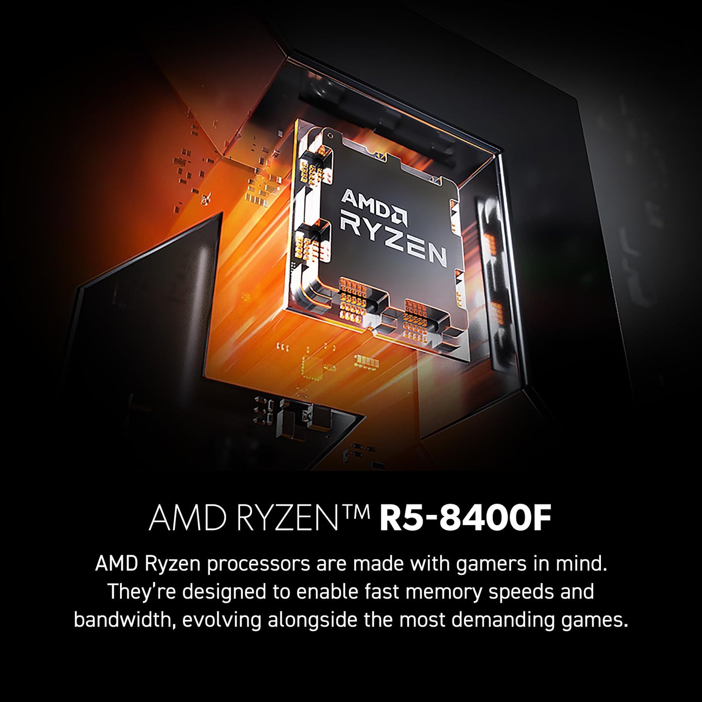 Gaming Desktop with Ryzen Processor & 1TB SSD