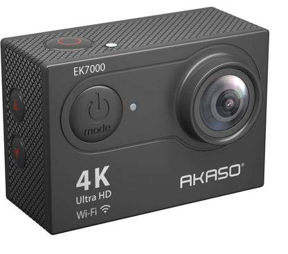 4K Action Camera with Waterproof Design & EIS