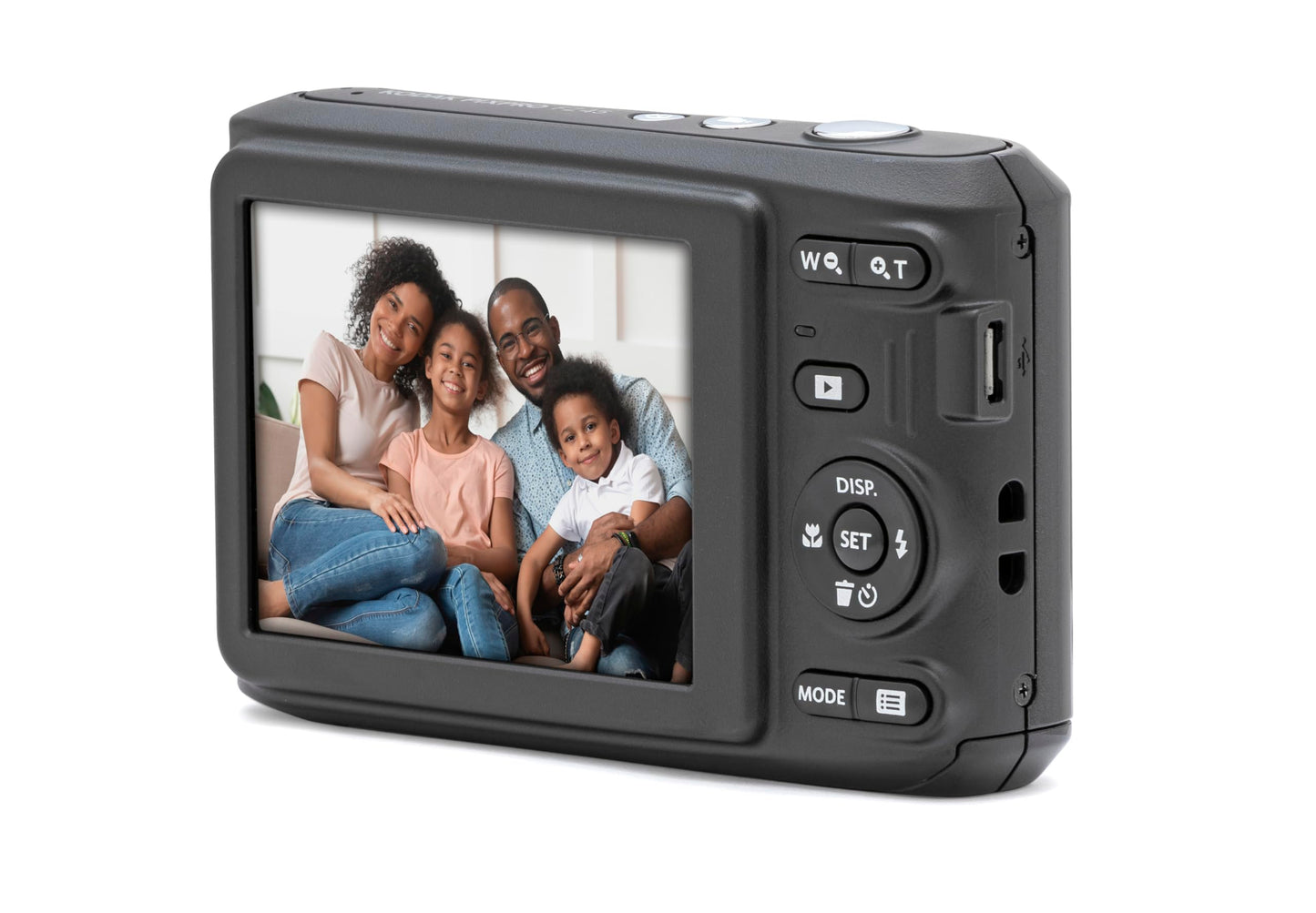 16MP Digital Camera with 4X Optical Zoom & LCD