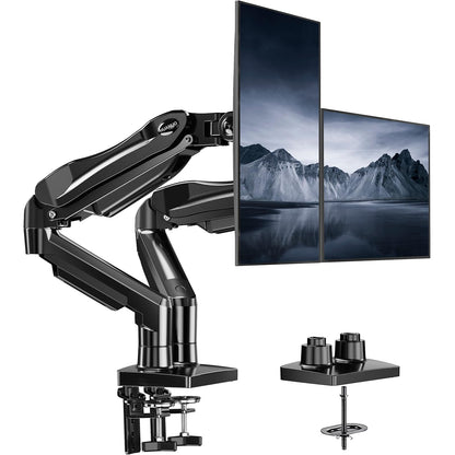 Dual Monitor Stand with Adjustable VESA Desk Mount