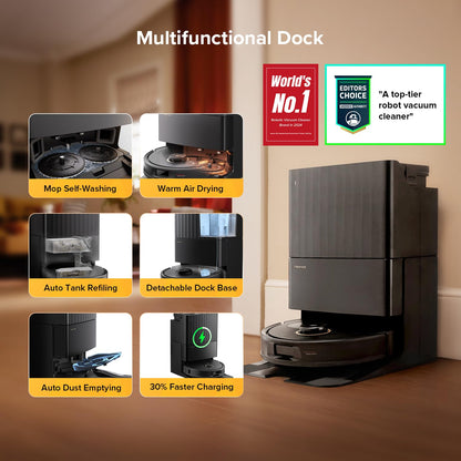 Robot Vacuum with 12000Pa Powerful Suction System
