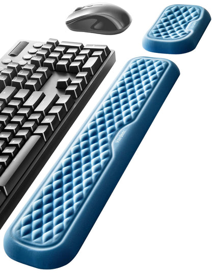 Ergonomic Keyboard and Mouse Wrist Rest Pad