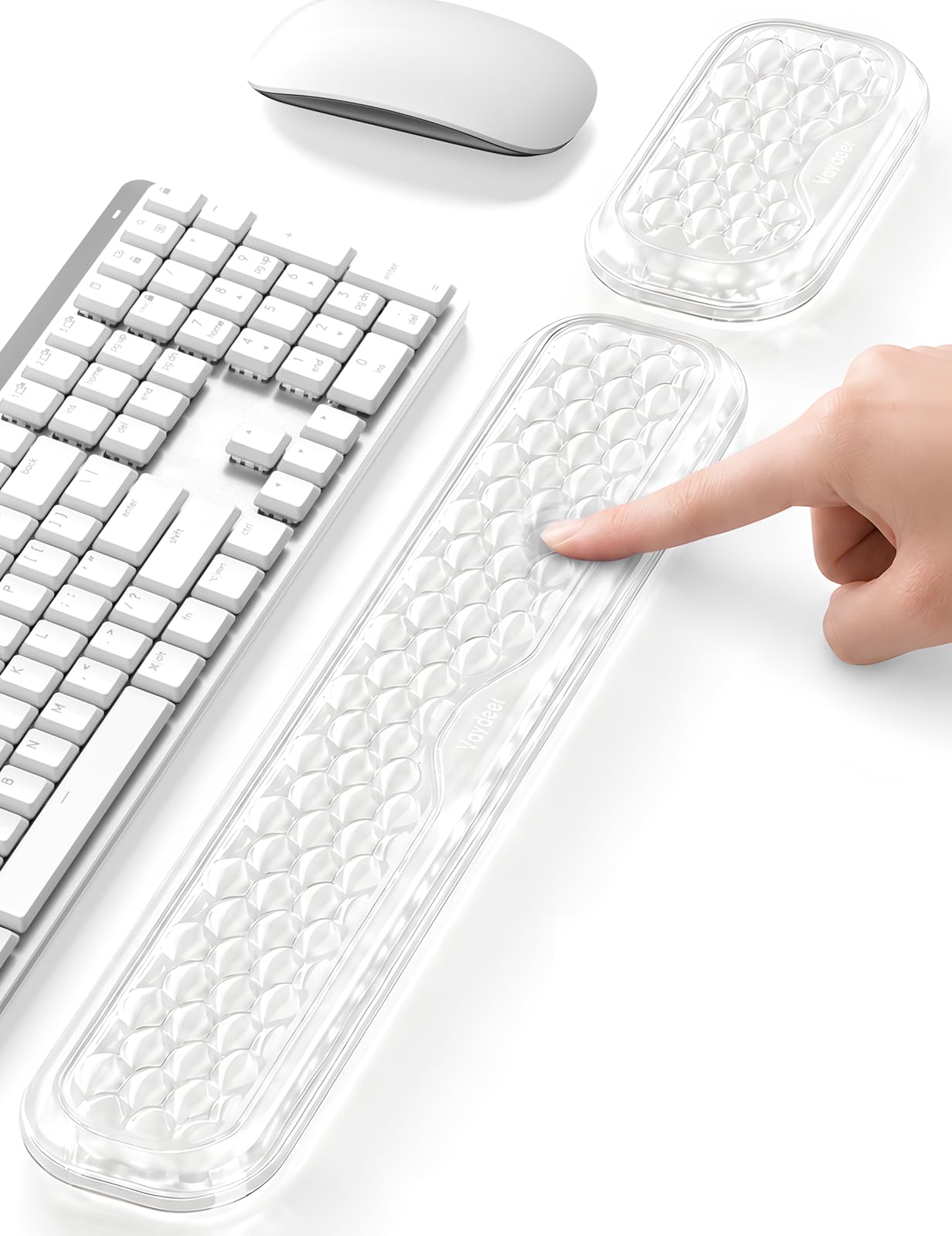 Ergonomic Keyboard and Mouse Wrist Rest Pad