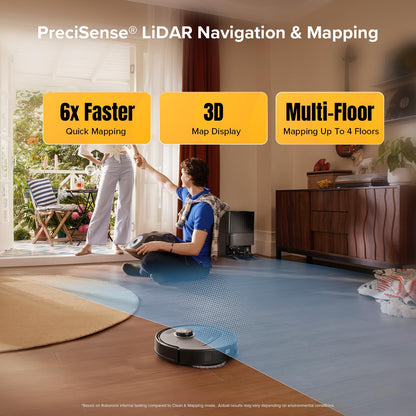 Robot Vacuum with 12000Pa Powerful Suction System