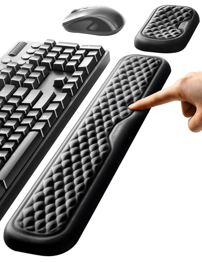 Ergonomic Keyboard and Mouse Wrist Rest Pad