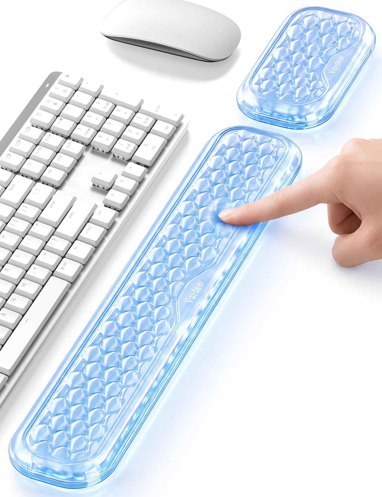 Ergonomic Keyboard and Mouse Wrist Rest Pad