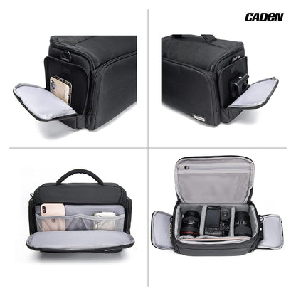 Compact Camera Shoulder Bag for DSLR & Mirrorless Cameras