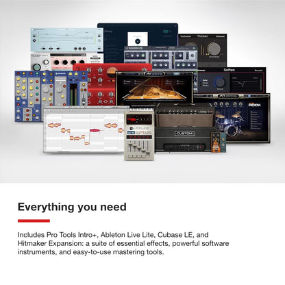 4th Gen Audio Interface for Recording & Music