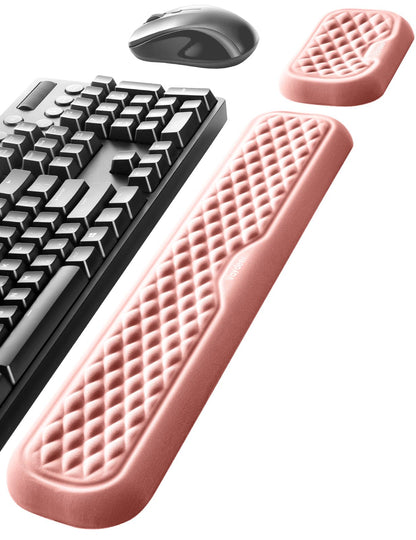 Ergonomic Keyboard and Mouse Wrist Rest Pad