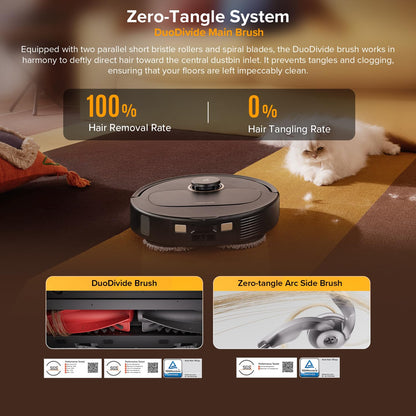Robot Vacuum with 12000Pa Powerful Suction System