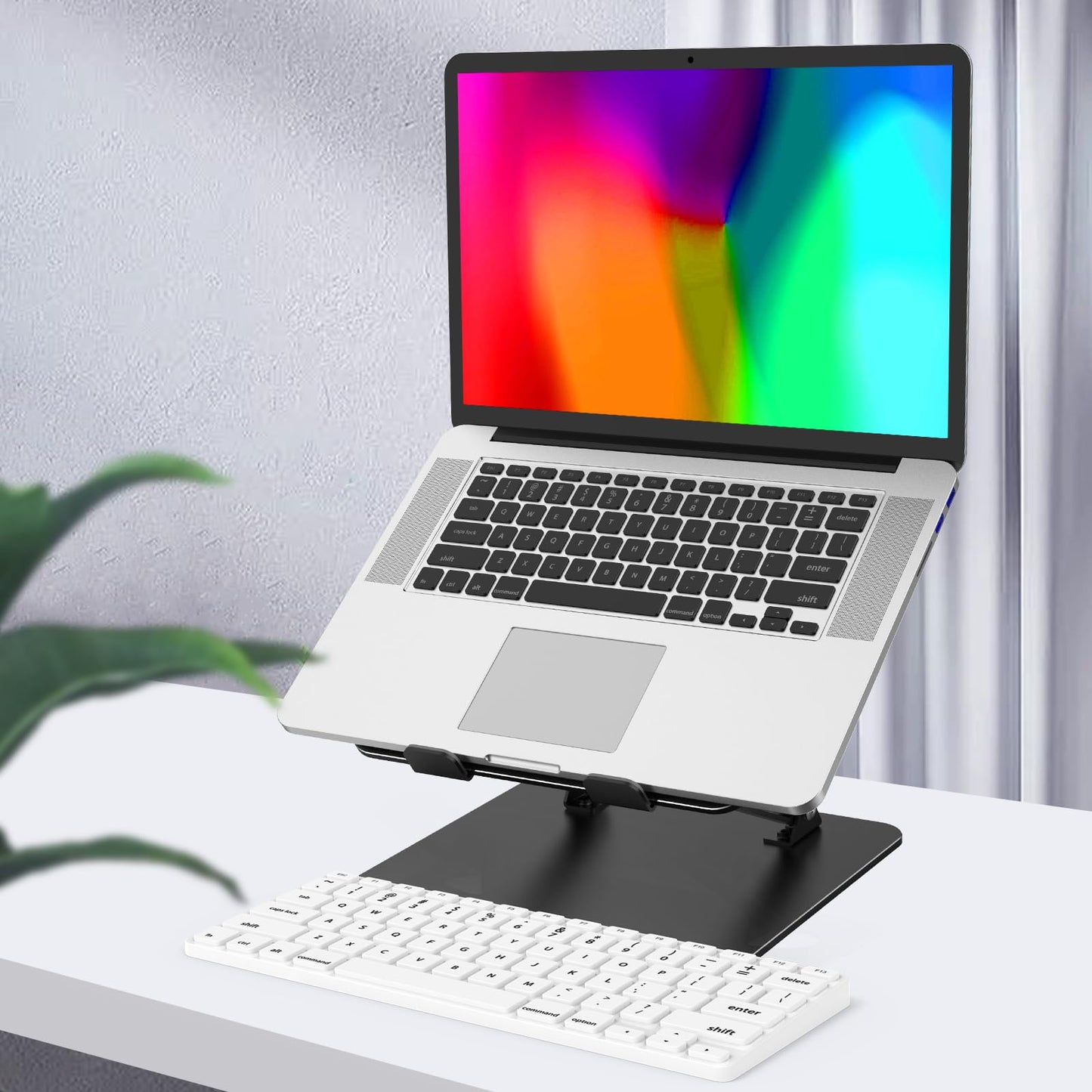 Adjustable Laptop Stand for Desk Setup