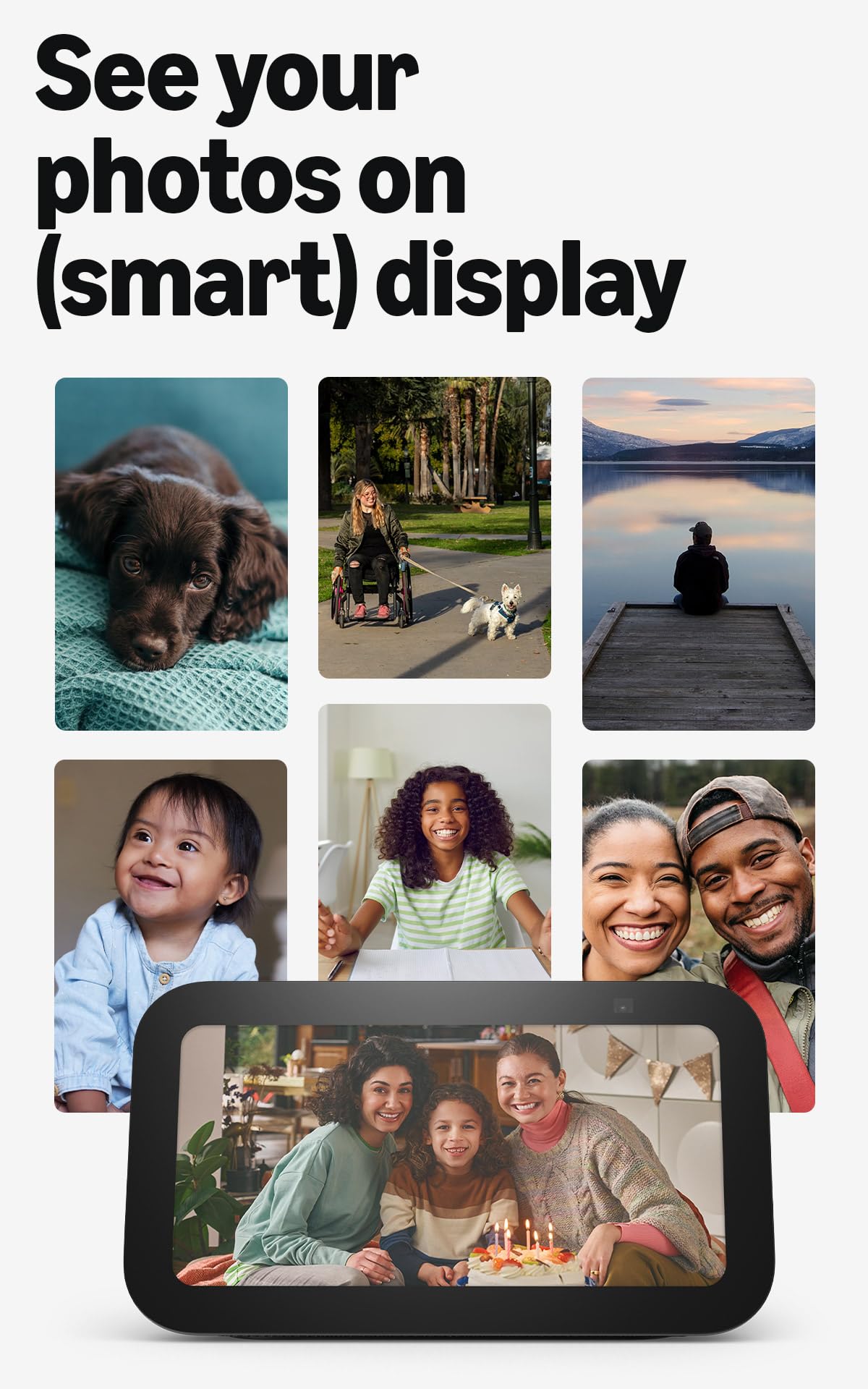 5-Inch Smart Display with Alexa Voice Assistant
