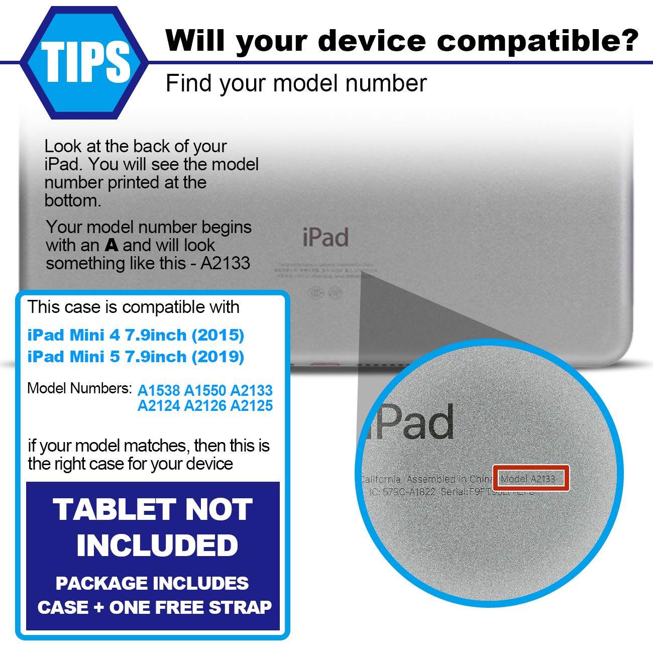Full-Body iPad Case with Rotating Stand Protection