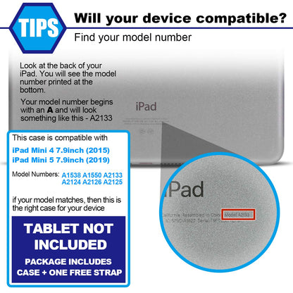 Full-Body iPad Case with Rotating Stand Protection