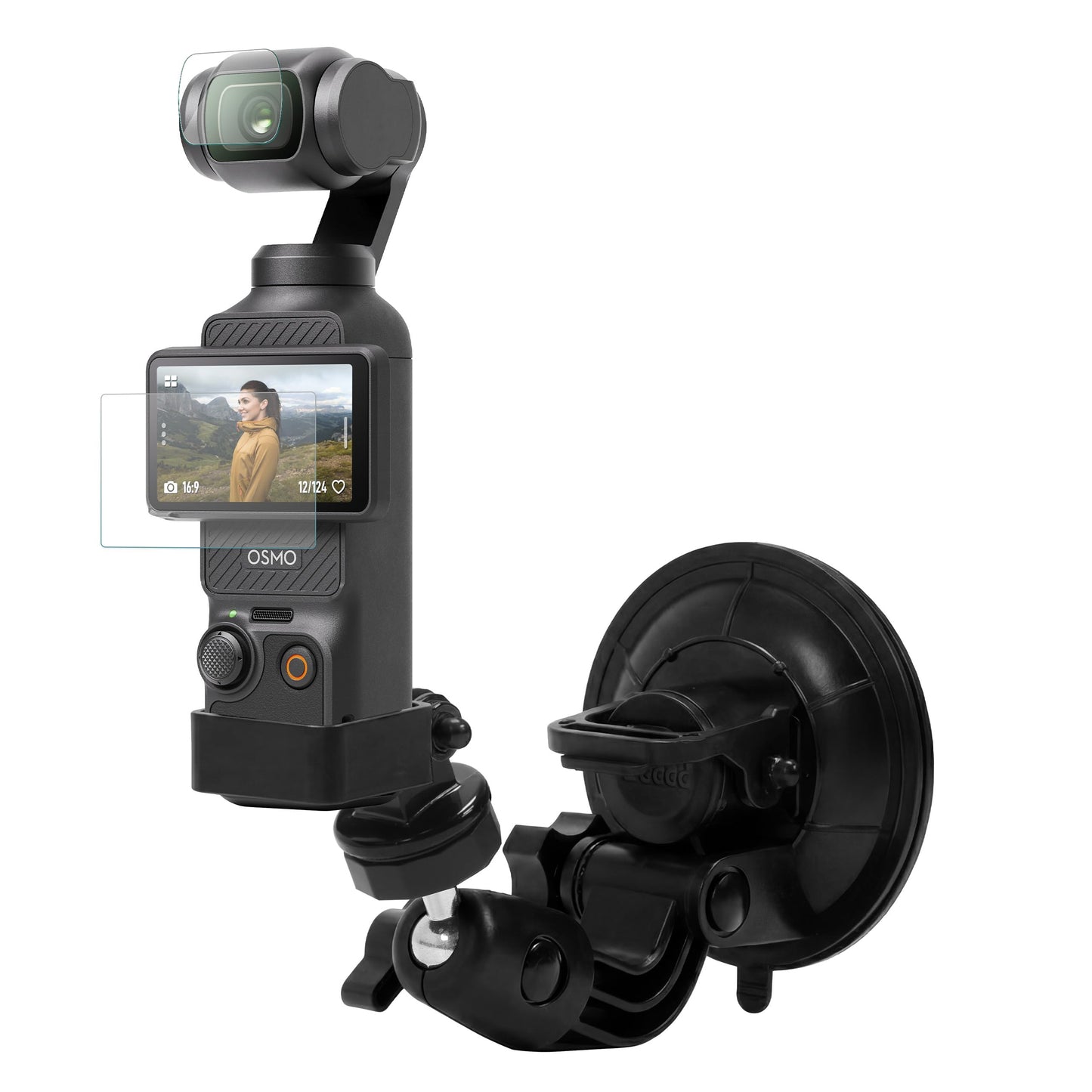 4K Vlog Camera with 3-Axis Stabilization