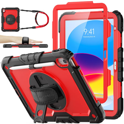 Full-Body iPad Case with Rotating Stand Protection